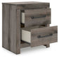 Graystorm Twin Panel Storage Bed, Dresser, Mirror and Nightstand