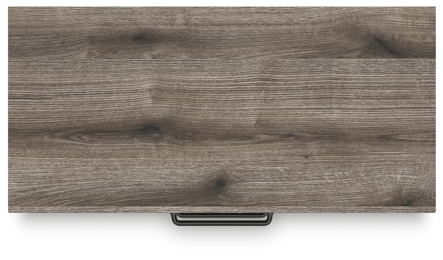 Graystorm Full Panel Bed, Dresser, Mirror, Chest and Nightstand