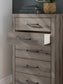 Graystorm Full Panel Bed, Dresser, Mirror, Chest and Nightstand