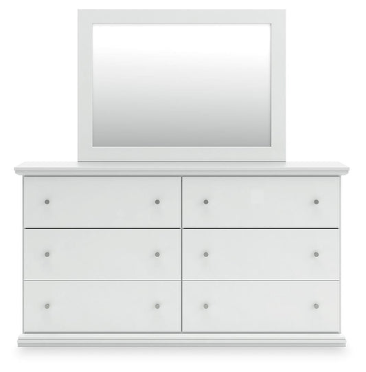 Bostwick Shoals Twin Panel Bed, Dresser, Mirror and Nightstand