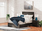 Hollivern Queen Panel Bed, Dresser and Mirror