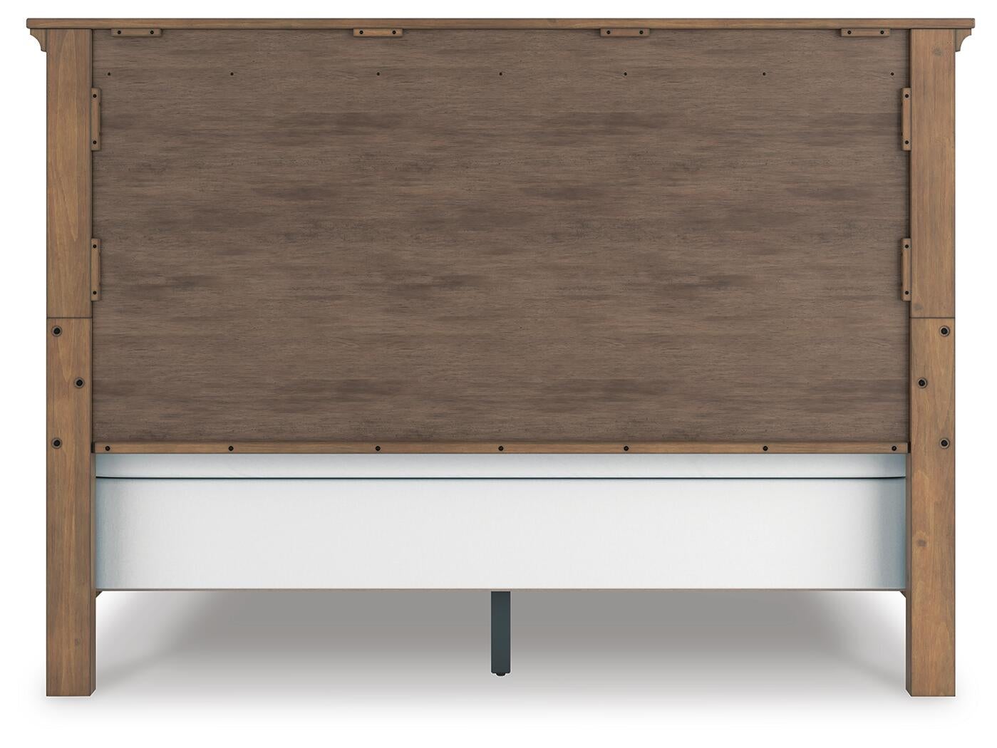 Feddinger King Panel Bed with Mirrored Dresser, Chest and Nightstand
