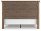 Feddinger King Panel Bed with Mirrored Dresser, Chest and Nightstand