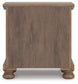 Feddinger King Panel Bed with Mirrored Dresser, Chest and Nightstand