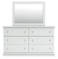 Bostwick Shoals Queen Panel Bed, Dresser, Mirror, Chest and Nightstand