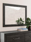 Hollivern Full Panel Bed with Storage, Dresser and Mirror