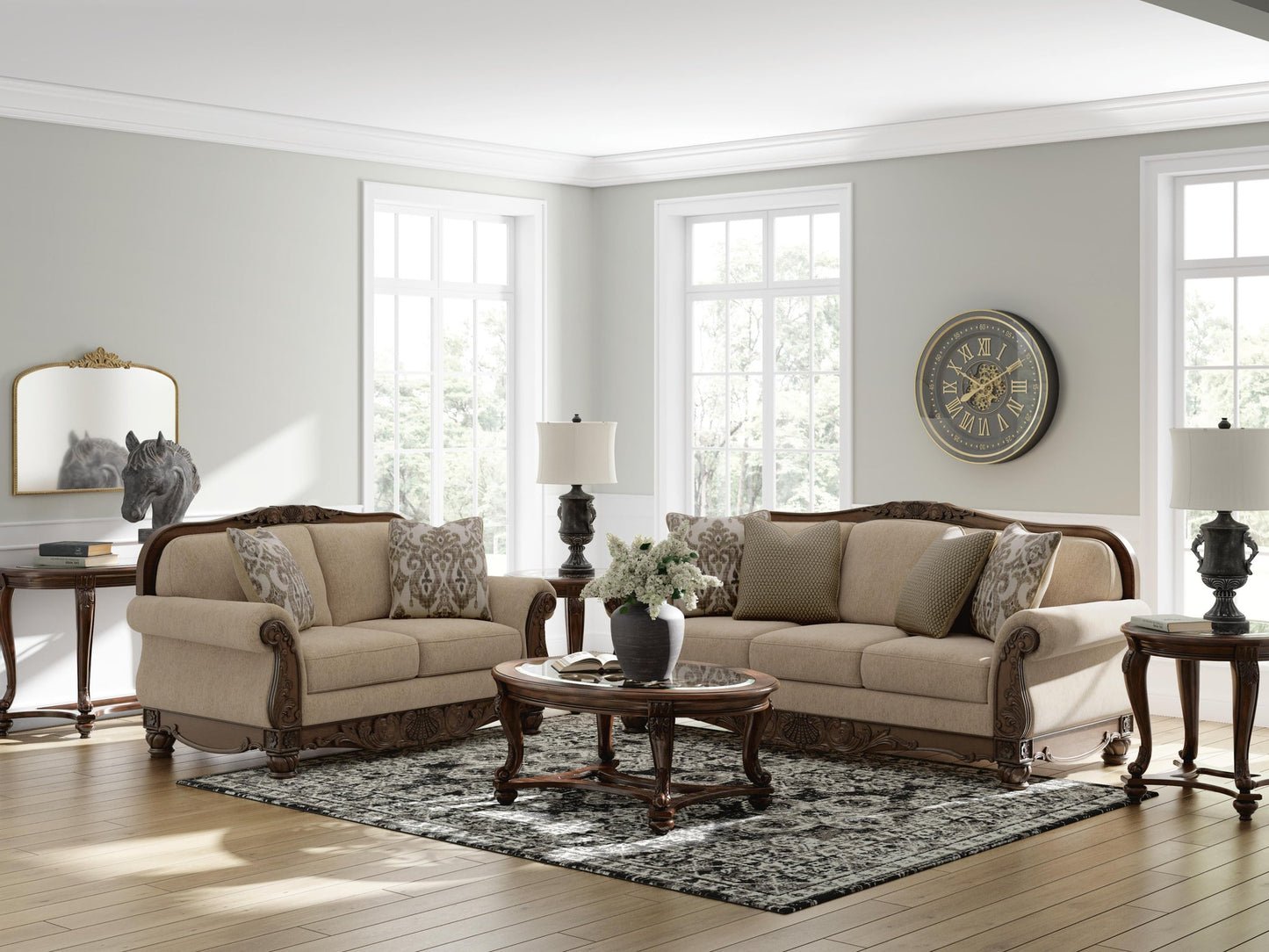 Chelsworth Sofa and Loveseat
