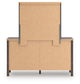 Pamytta King Panel Platform Bed, Dresser, Mirror, Chest and Nightstand