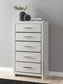Zuraleus King Upholstered Panel Bed, Dresser, Mirror, Chest and Nightstand