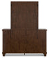 Danabrin California King Panel Storage Bed, Dresser and Mirror