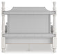 Rowlenstown Queen Poster Bed, Dresser, Mirror and Nightstand