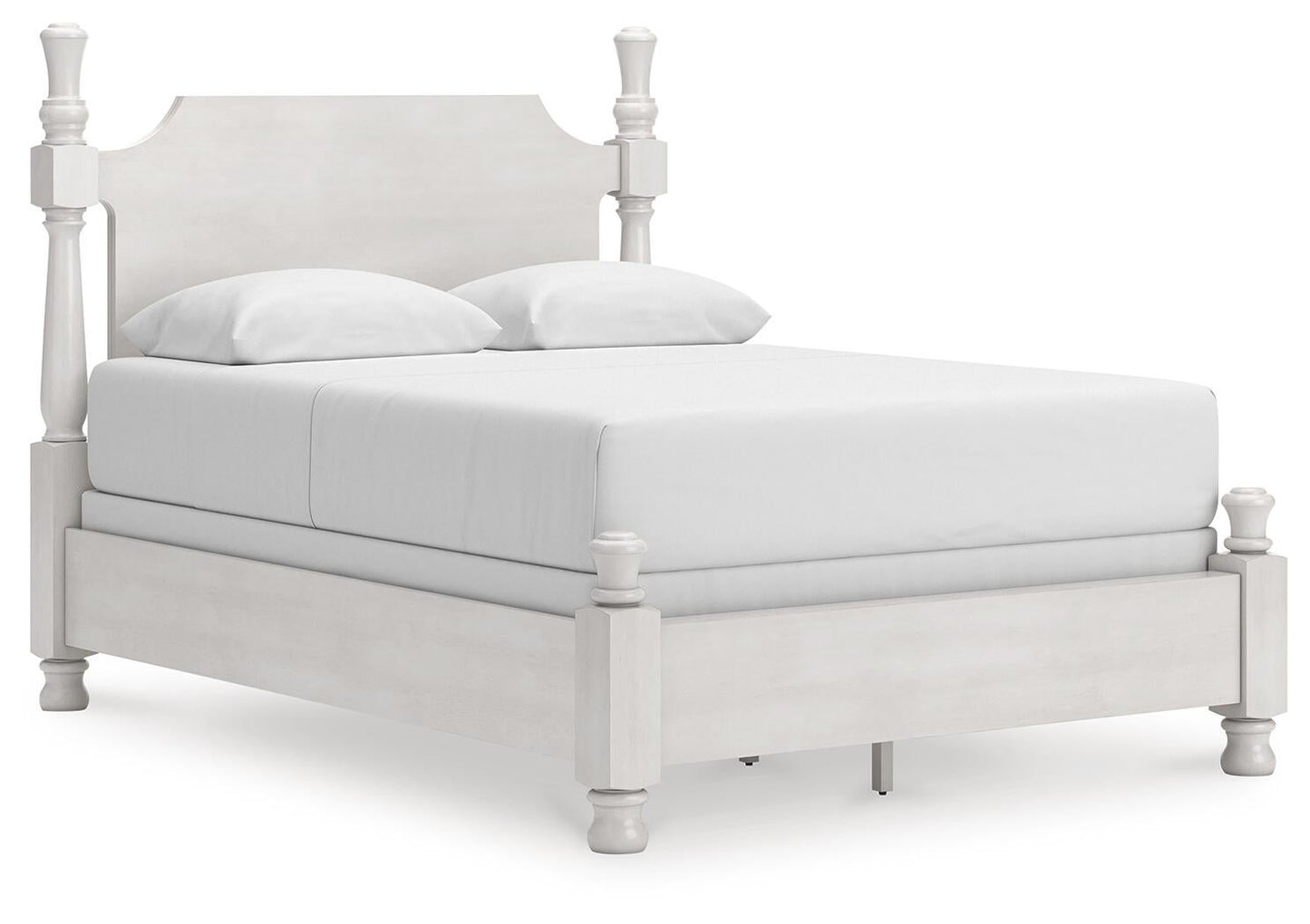 Rowlenstown Queen Poster Bed, Dresser, Mirror and Nightstand