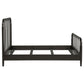 Rocco All Wood Water Pipe Open Frame Full Bed Dark Bronze
