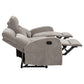 Hamilton 3-piece Chenille Manual Reclining Sofa Set Sand
