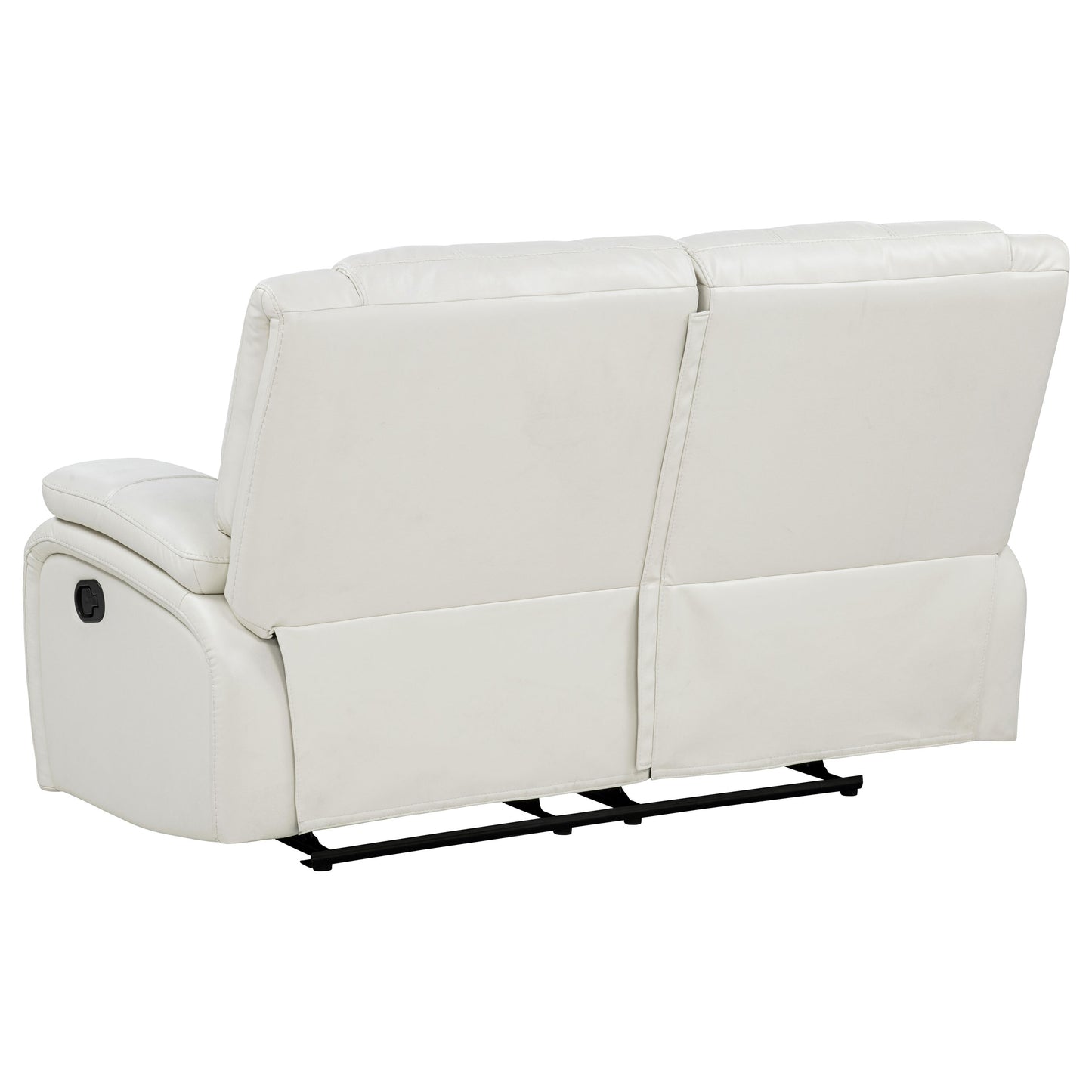 Camila 3-piece Upholstered Reclining Sofa Set White