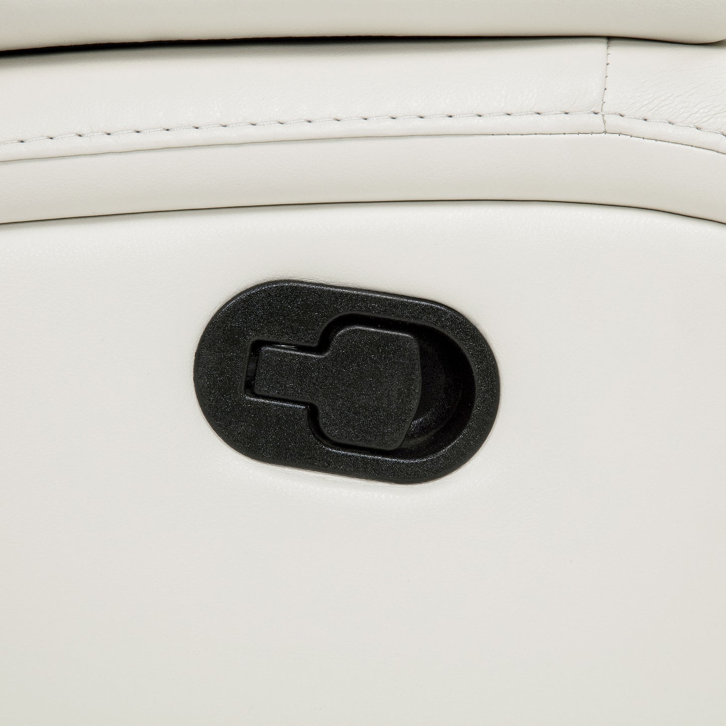 Camila Upholstered Motion Reclining Loveseat White