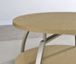 Dacre 3-piece Round Coffee and End Table Set Greige