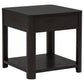 Marcelo Wood End Table with Drawer and Shelf Coffee