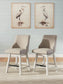 Ashley Express - Robbinsdale UPH Swivel Barstool (2/CN)