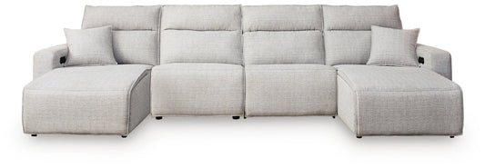 Modmax II 4-Piece Reclining Sectional with Double Chaise