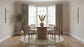 Cullen Dining Side Chair Upholstered Seat Natural Oak (Set of 2)
