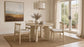 Cullen Dining Side Chair Upholstered Seat Natural Oak (Set of 2)