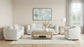 Aleisha Fabric Upholstered Sofa Sand
