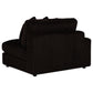 Blaine Upholstered Reversible Chaise Sectional Sofa Chocolate