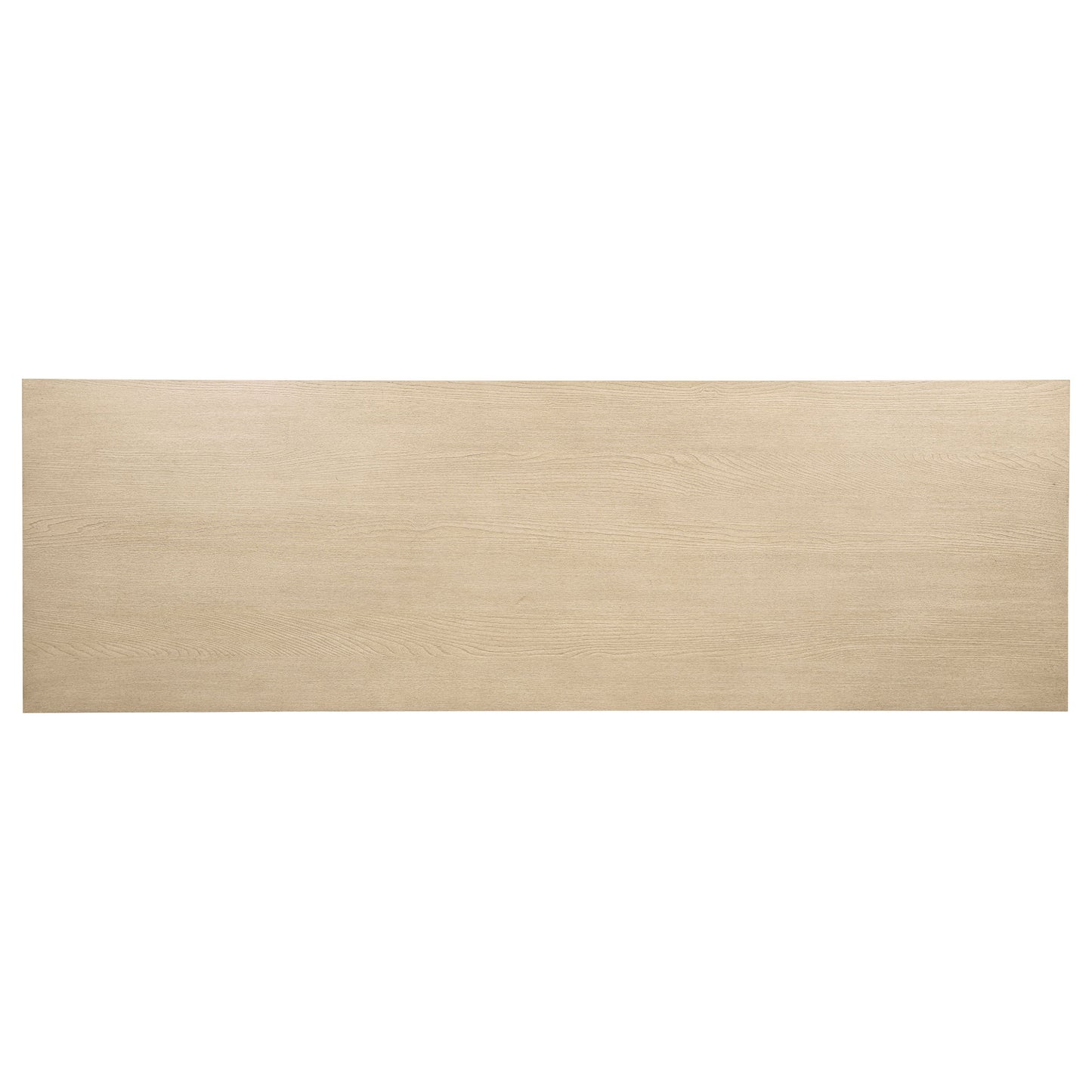 Harkes 75-inch 3-drawer Computer Desk with Adjustable Shelf Light Elm