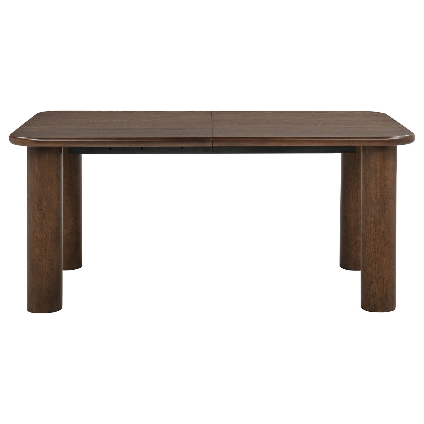 Faulkner 84-inch Extension Wood Dining Table Brown Oak