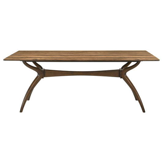 Randolph 79-inch Smart Top Rectangular Dining Table Sheesham and Brown