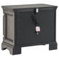 Cresswell 4-piece Eastern King Storage Bedroom Set Weathered Taupe