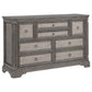 Cresswell 5-piece California King Storage Bedroom Set Taupe