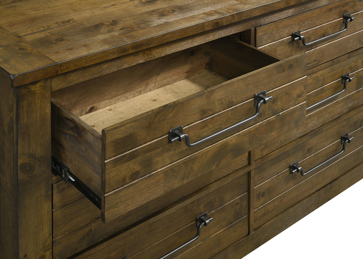 Doherty 4-piece Queen Bedroom Set Rustic Brown