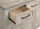 Nevado 4-Piece Queen Panel Bedroom Set Grey and Weathered Taupe