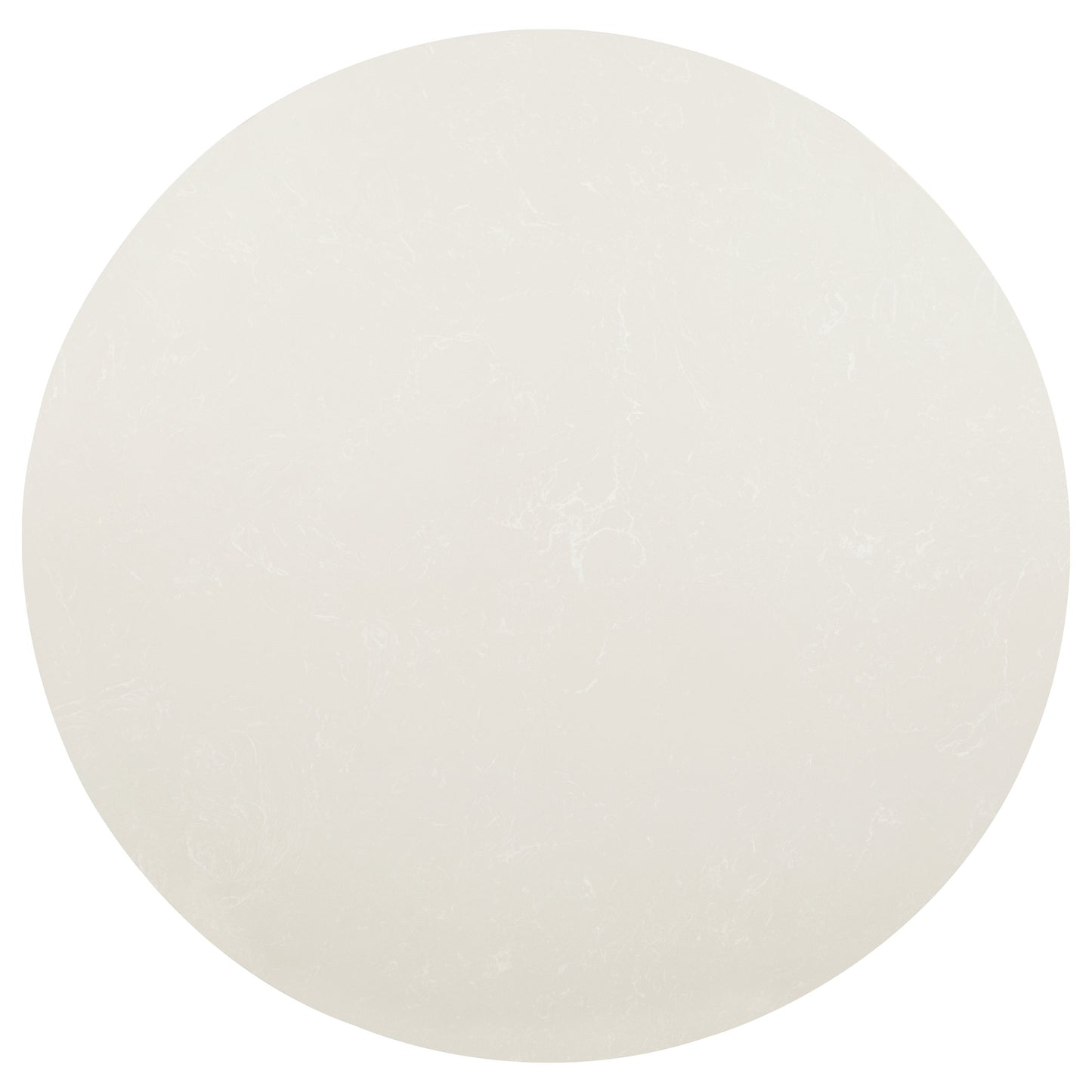 Lucaire 54-inch Round Cultured Marble Dining Table Sandstone