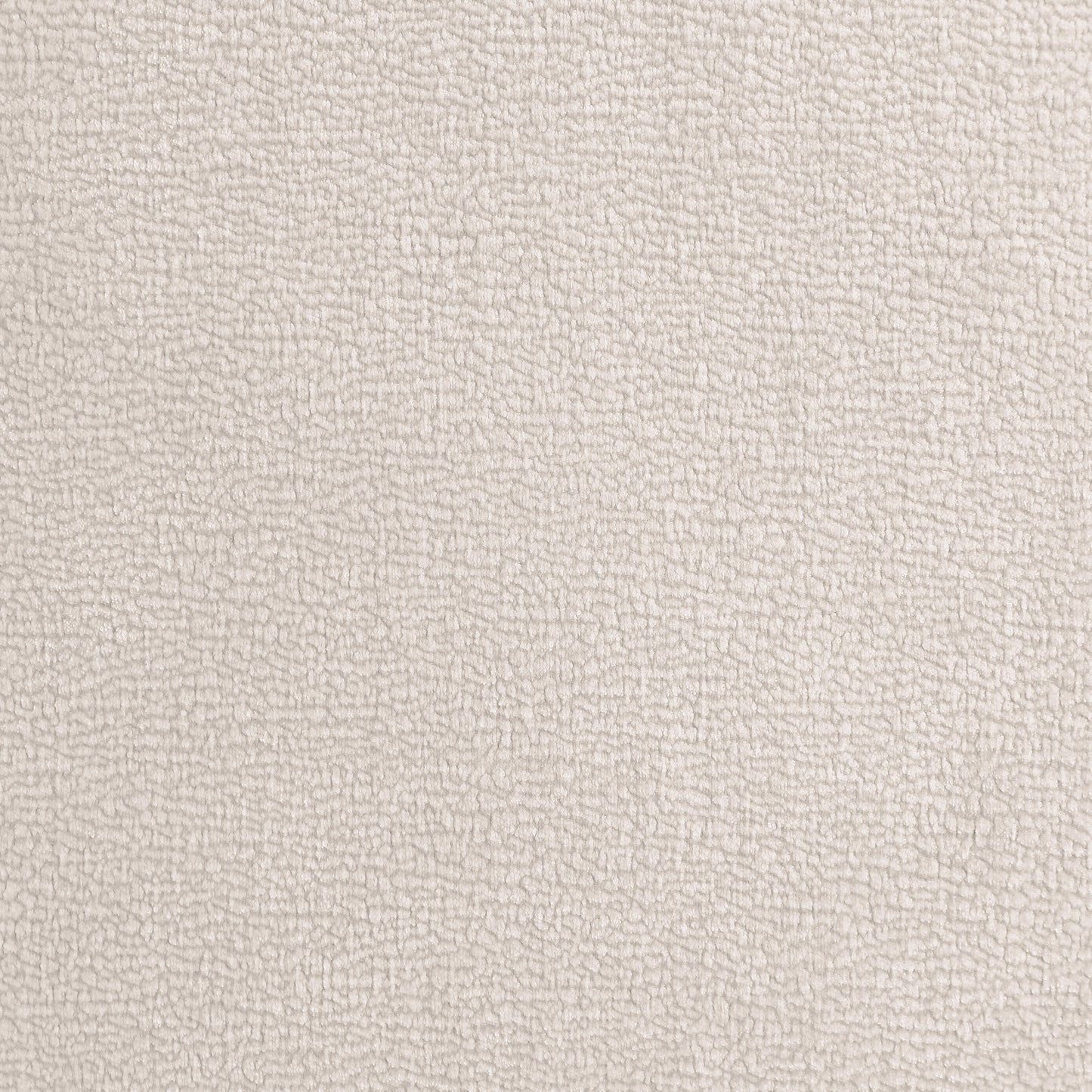 Eskola 3-seat Chenille Sofa with Rounded Shelter Arms Ivory