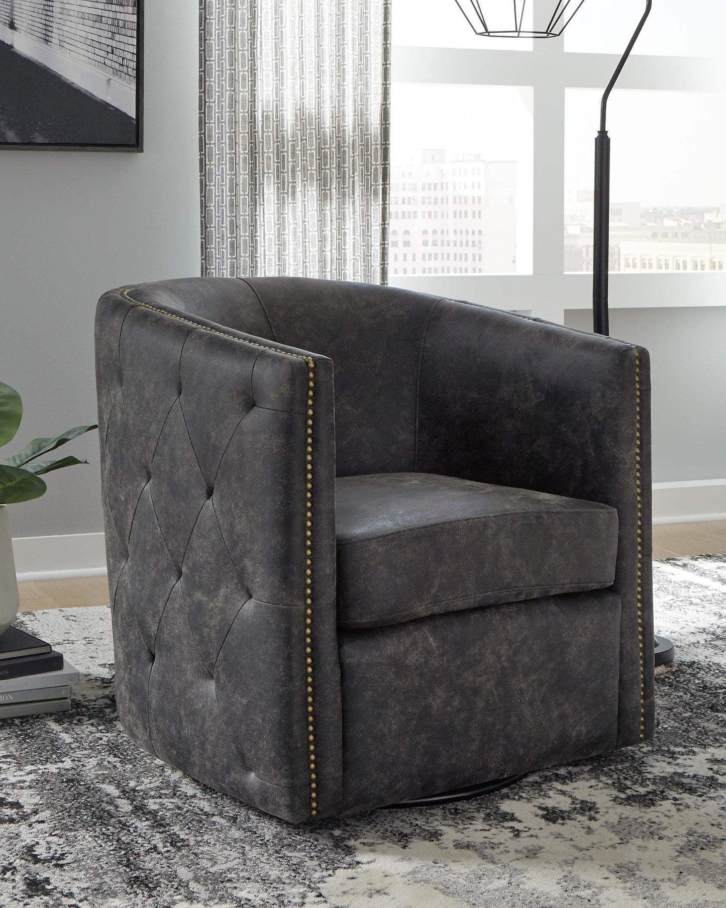 Ashley Express - Brentlow Swivel Accent Chair