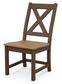 Braxton Dining Side and Arm Chair Two Tone