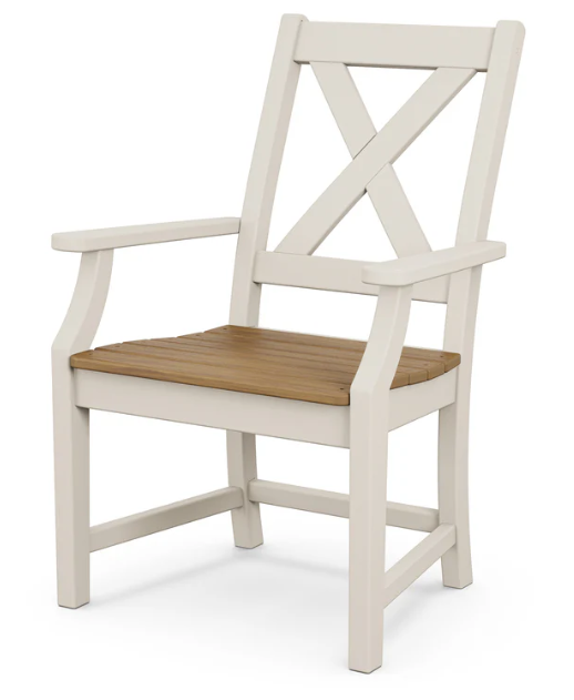 Braxton Dining Side and Arm Chair Two Tone