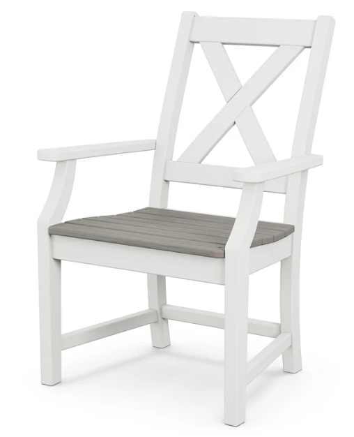 Braxton Dining Side and Arm Chair Two Tone