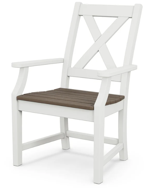 Braxton Dining Side and Arm Chair Two Tone