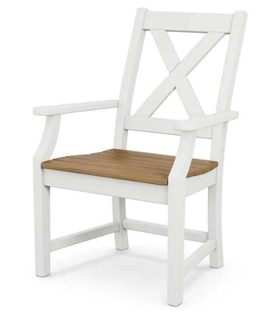 Braxton Dining Side and Arm Chair Two Tone