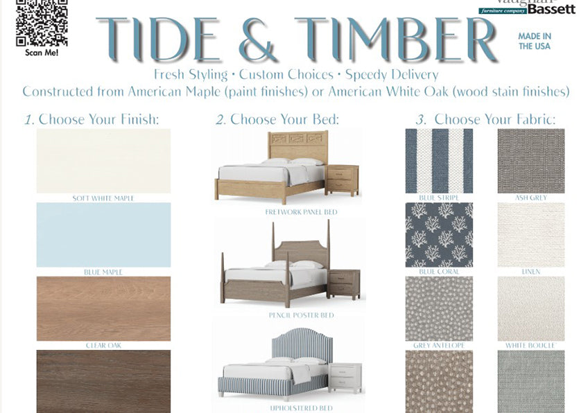 Tide & Timber Upholstered Bed