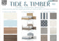 Tide & Timber Upholstered Bed