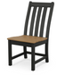 Vineyard Dining Side and Arm Chair Two Tone