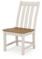 Vineyard Dining Side and Arm Chair Two Tone