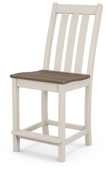 Vineyard Counter Side and Arm Chair Two Tone