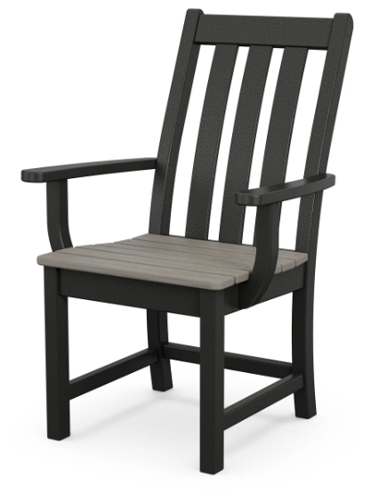 Vineyard Dining Side and Arm Chair Two Tone