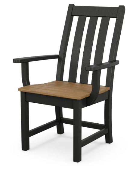 Vineyard Dining Side and Arm Chair Two Tone